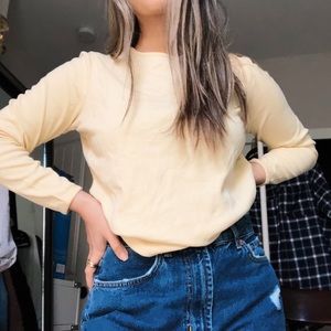 YELLOW LONG SLEEVE